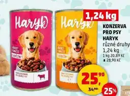 Penny Market KONZERVA PRO PSY HARYK, 1,24 kg nabídka