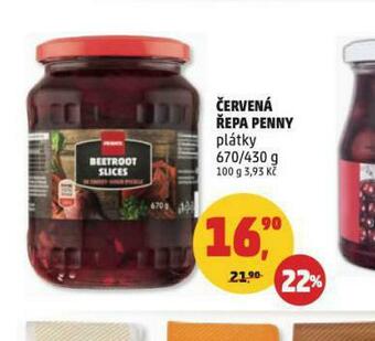 Penny Market Červená řepa penny nabídka