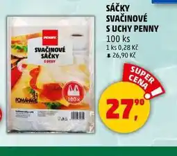 Penny Market SÁČKY SVAČINOVÉ SUCHY PENNY, 100 ks nabídka