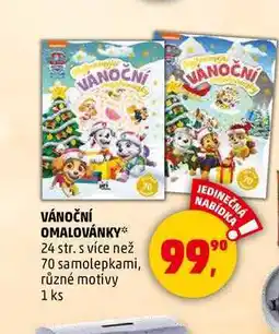 Penny Market VÁNOČNÍ OMALOVÁNKY, 1 ks nabídka