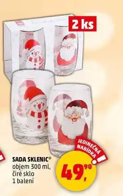 Penny Market SADA SKLENIC, 1 balení nabídka