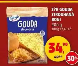 Penny Market SÝR GOUDA STROUHANÁ BONI, 200 g nabídka
