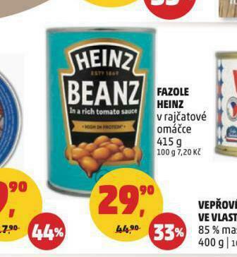 Penny Market Fazole heinz nabídka