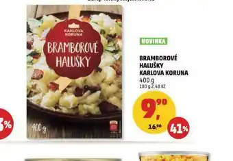 Penny Market Bramborové halušky karlova koruna nabídka