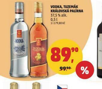 Penny Market Vodka, tuzemák královská palírna nabídka