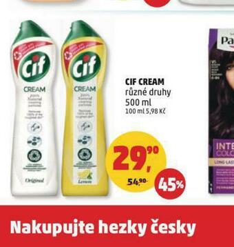 Penny Market Cif cream nabídka