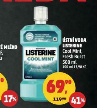 Penny Market Listerine ústní voda nabídka