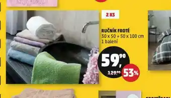 Penny Market Froté ručník nabídka