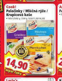 Norma Cook! krupicová kaše nabídka