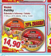 Norma Hamé paštiky nabídka