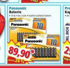 Norma Panasonic baterie nabídka