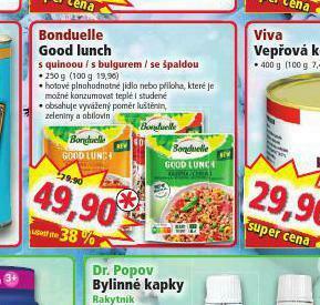 Norma Bonduelle good lunch nabídka