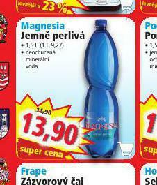 Norma Magnesia jemně perlivá nabídka