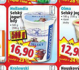 Norma Hollandia selský jogurt bílý nabídka