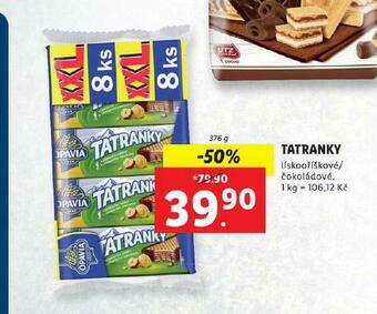 Lidl Tatranky nabídka