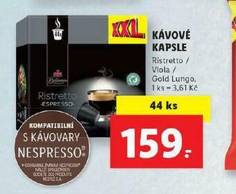 Lidl Kávové kapsle nabídka