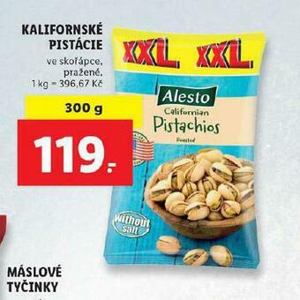 Lidl Kalifornské pistácie nabídka