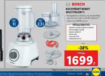 Lidl Kuchyňský robot bosch nabídka