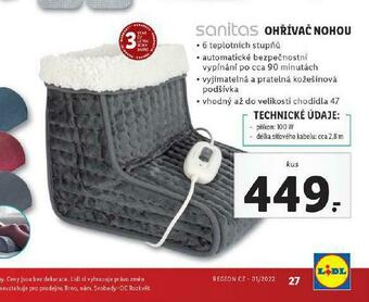 Ohřívač nohou