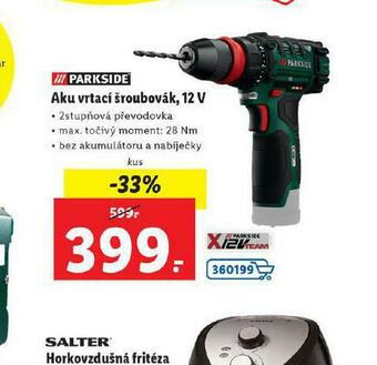 Lidl Aku vrtací šroubovák nabídka