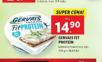 Lidl Gervais fit protein nabídka