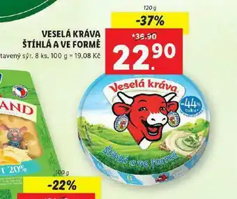 Lidl Veselá kráva štíhlá ve formě nabídka