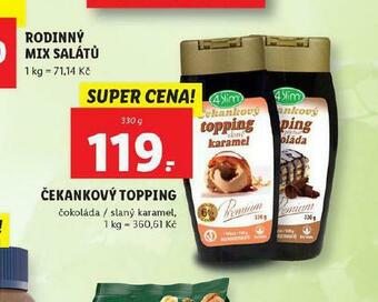 Lidl Čekankový topping nabídka