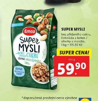 Lidl Super mysli nabídka