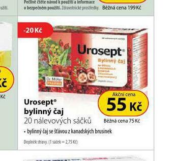 Dr. Max Urosept bylinný čaj nabídka