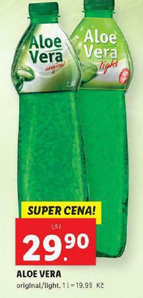 Lidl Aloe vera nabídka