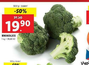 Lidl Brokolice nabídka