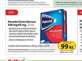 Panadol extra novum
