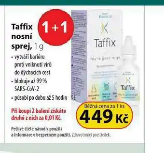 Taffix nosní sprej