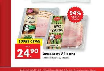 Lidl Šunka nejvyšší jakosti nabídka