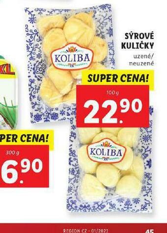 Lidl Sýrové kuličky nabídka