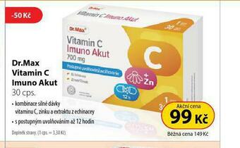 Dr. Max Dr. max vitamin c imuno akut nabídka