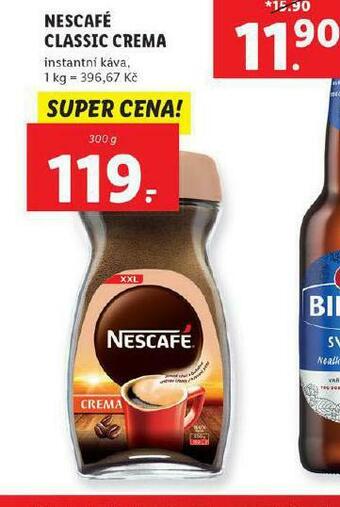 Lidl Nescafé classic crema nabídka