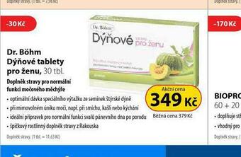 Dr. Max Dr. böhm dýňové tablety pro ženu nabídka
