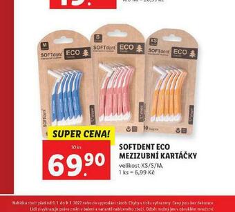 Lidl Sofdent mezizubní kartáčky nabídka