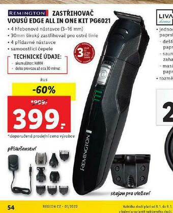 Lidl Zastřihovač vousů nabídka