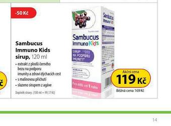 Dr. Max Sambucus immuno kids sirup nabídka