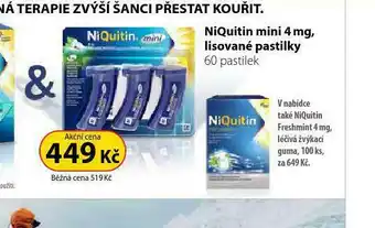 Dr. Max Niquitin mini lisované pastilky nabídka