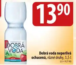 Bala Dobrá voda neperlivá ochucená nabídka