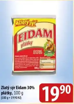 Bala Zlatý sýr Eidam 30% plátky nabídka
