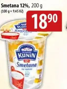 Bala Smetana 12% nabídka