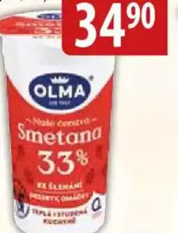 Bala OLMA Smetana ke šlehání 33% nabídka