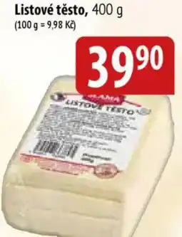 Bala Listové těsto nabídka