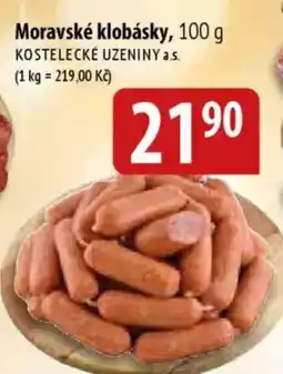Bala Moravské klobásky nabídka