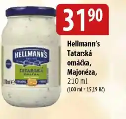 Bala Hellmann's Tatarská omáčka, Majonéza nabídka