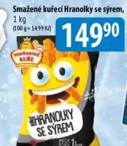 Bala Smažené kuřecí Hranolky se sýrem nabídka